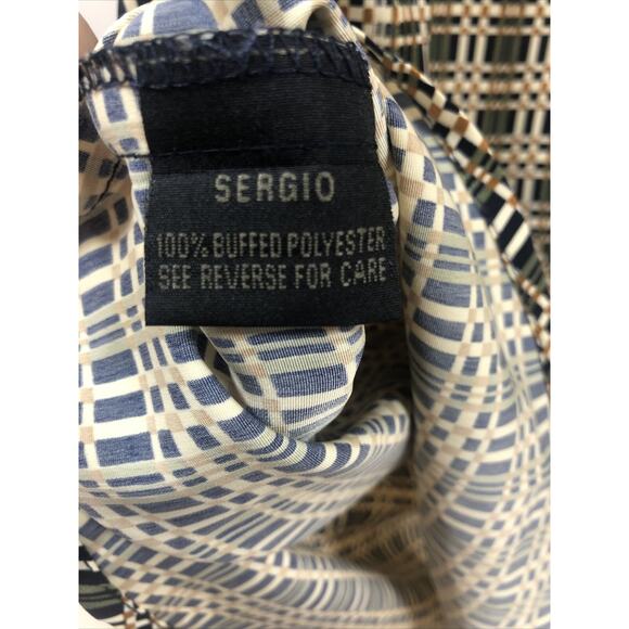 Sergio Vadducci Shirt Mens Large Long Sleeve Classic Western Button Up - Picture 4 of 6